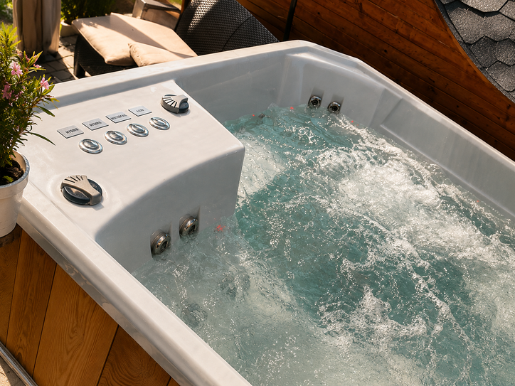 Jacuzzi w Agroturystyce u Madzi
